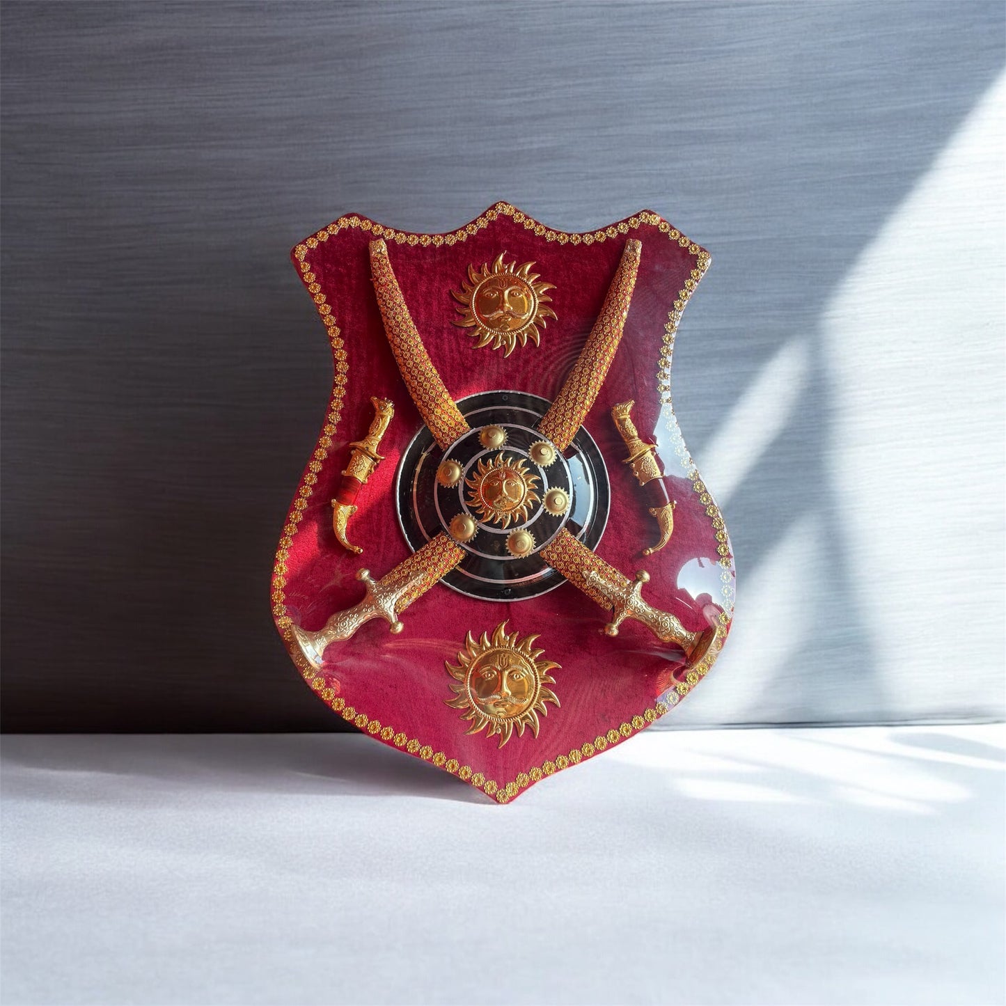 Royal Sword & Shield Wall Decor