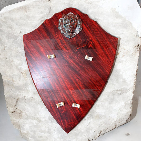 Royal Lion Double Axe Wall Decor