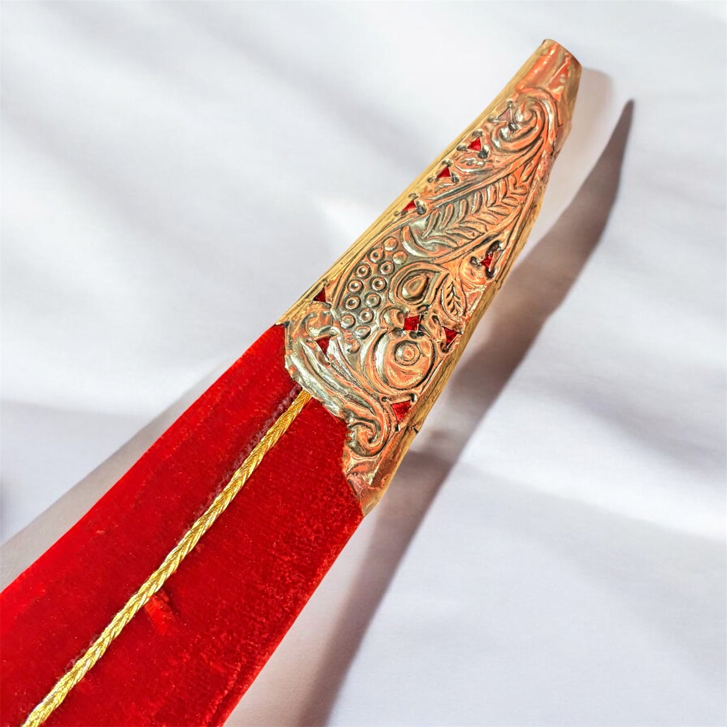 Luxury Red Velvet Scabbard Swords