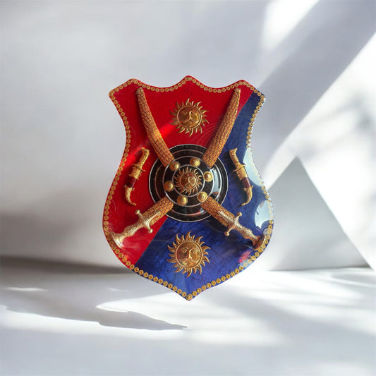 Royal Sword & Shield Wall Decor