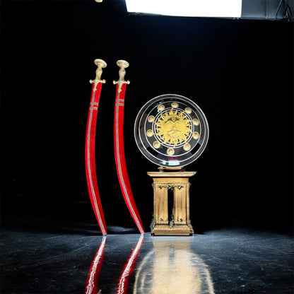 Home Decor Golden Shield Set