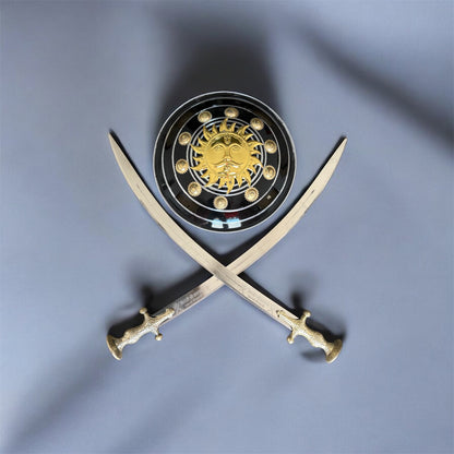 Home Decor Golden Shield Set
