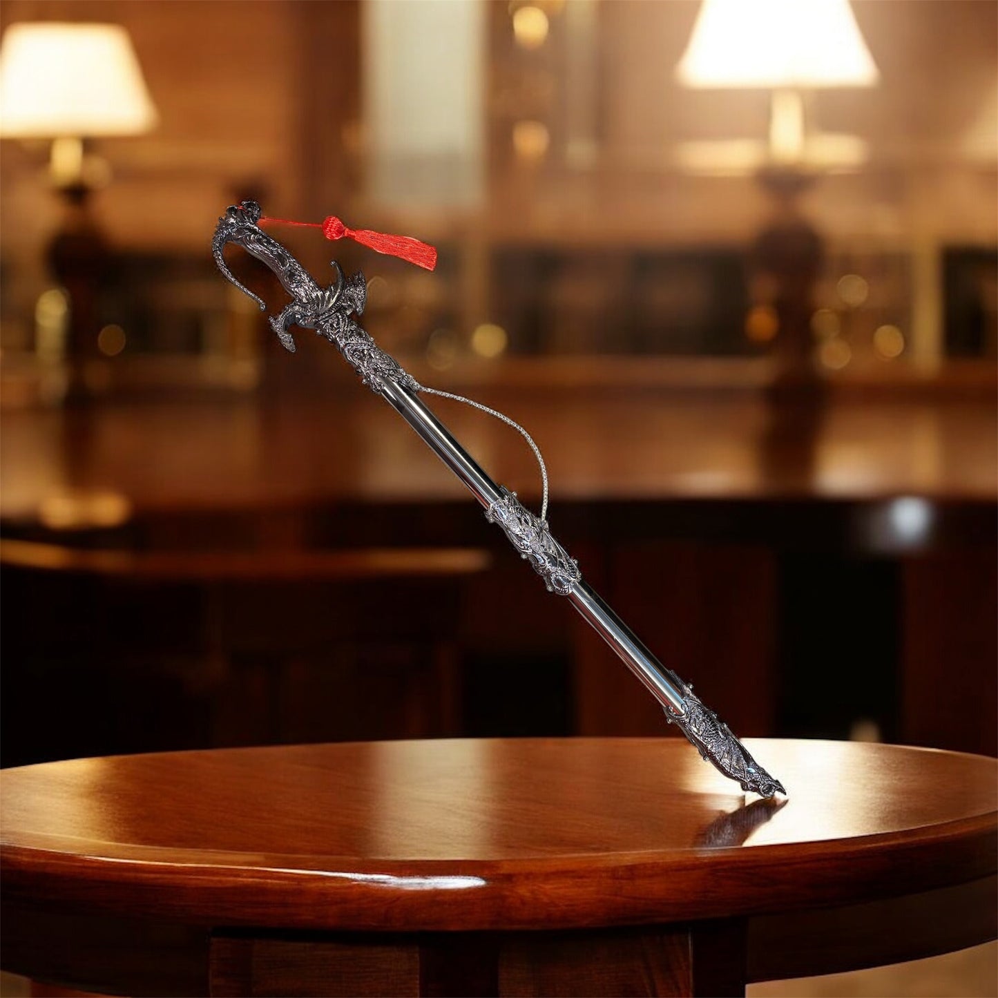 Silver Dragon Swords