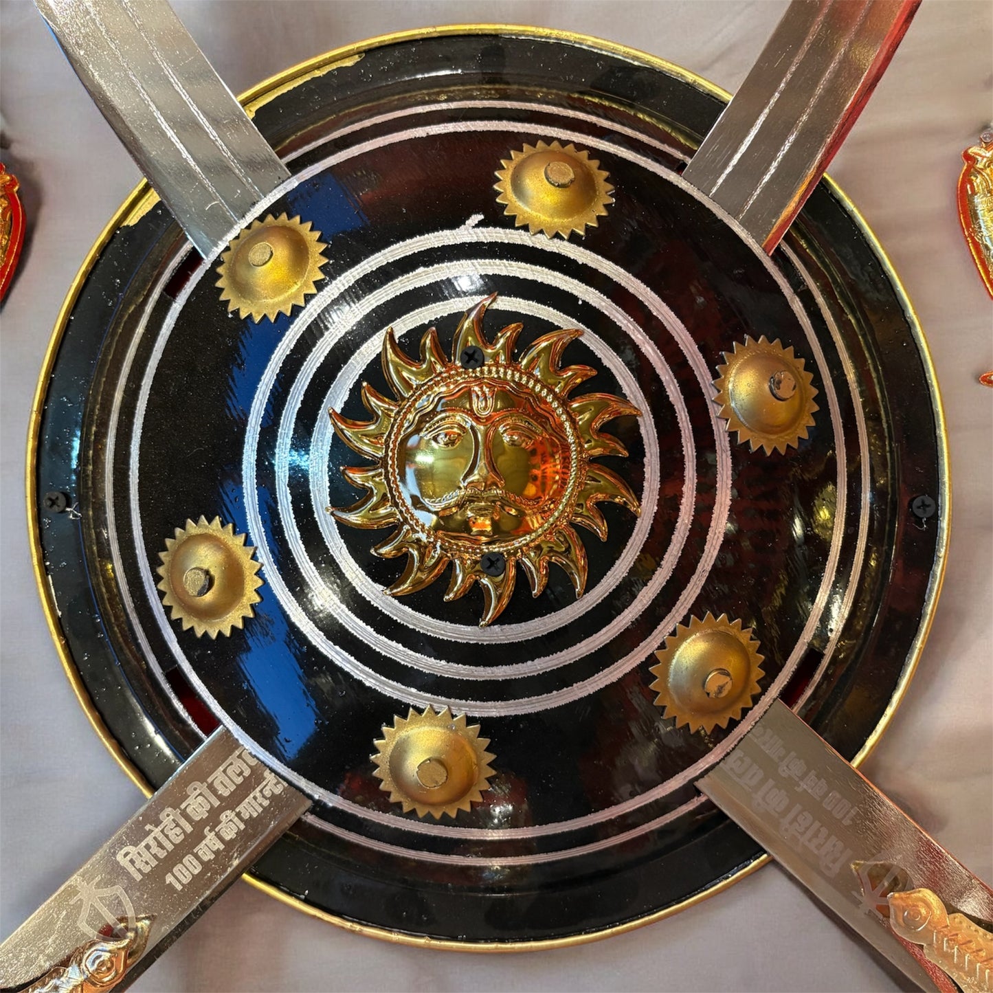 Royal Sword & Shield Wall Decor