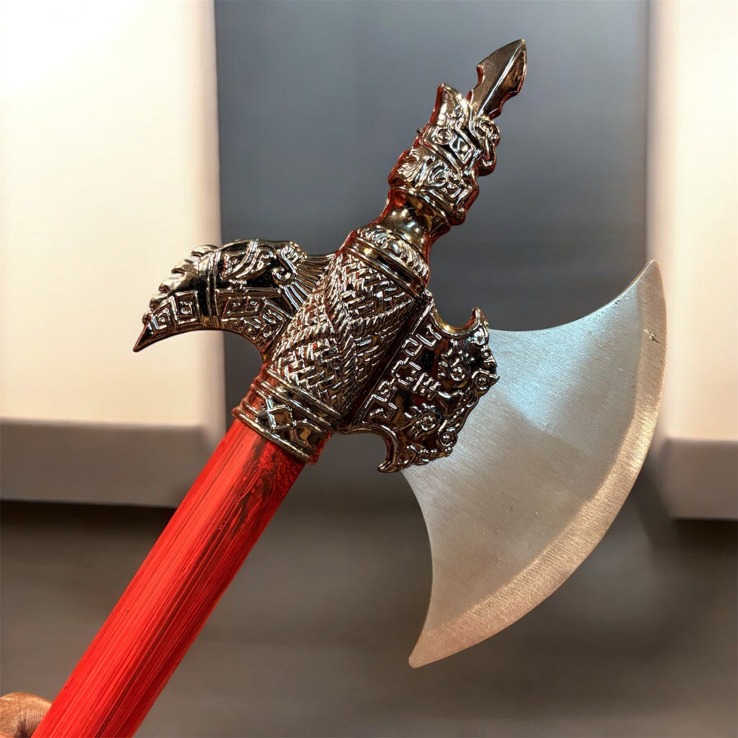 Royal Lion Double Axe Wall Decor